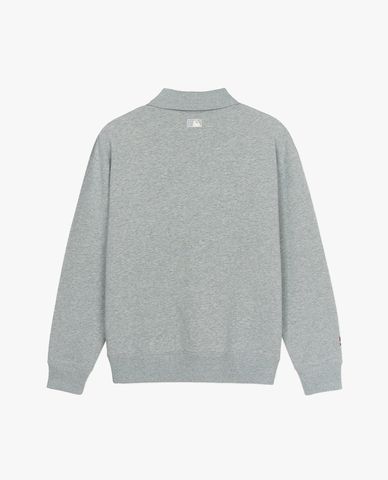 MLB - Áo sweatshirt unisex cổ bẻ tay dài Varsity Lettering
