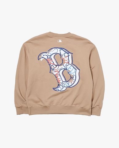 MLB - Áo sweatshirt unisex cổ tròn tay dài Basic