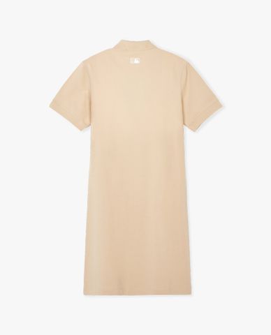 MLB - Đầm polo nữ cổ bẻ tay ngắn mini Heart Piqué