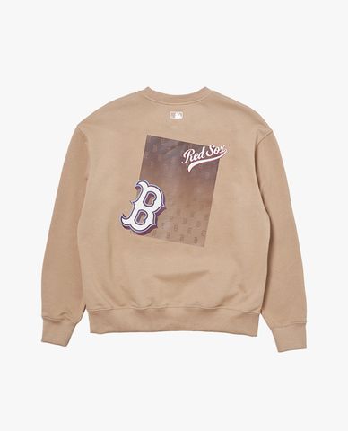 MLB - Áo sweatshirt unisex cổ tròn tay dài Monogram