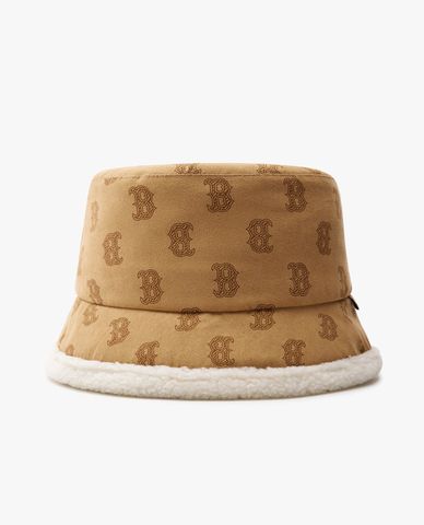 MLB - Nón bucket unisex thời trang Classic Monogram Suade