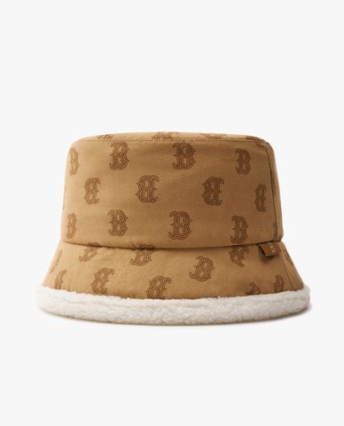 MLB - Nón bucket unisex thời trang Classic Monogram Suade