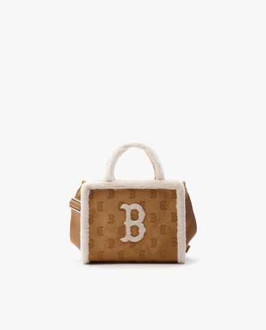 MLB - Túi xách nữ phom chữ nhật Monogram Mustang Mini