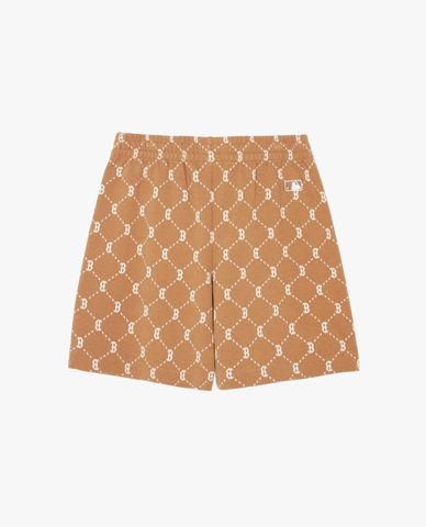 MLB - Quần short unisex ống rộng Jacquard Dia Monogram