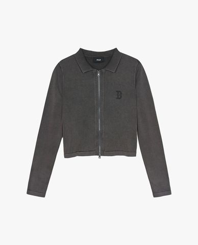 MLB - Áo khoác cardigan nữ Basic Vintage Wash