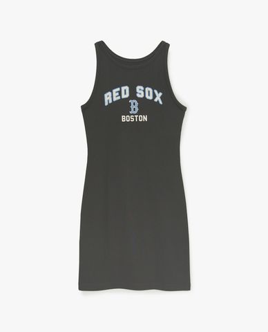 MLB - Đầm sát nách mini cổ tròn Varsity Vintage