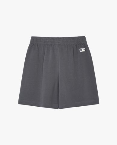 MLB - Quần shorts unisex ống rộng lưng thun Varsity Logo