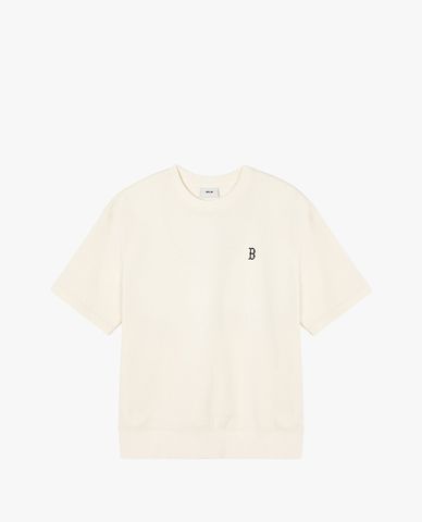MLB - Áo thun unisex cổ tròn tay ngắn phối logo nhỏ New York Yankees