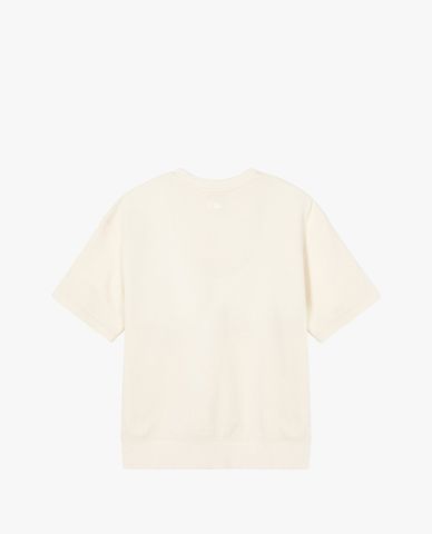 MLB - Áo thun unisex cổ tròn tay ngắn phối logo nhỏ New York Yankees