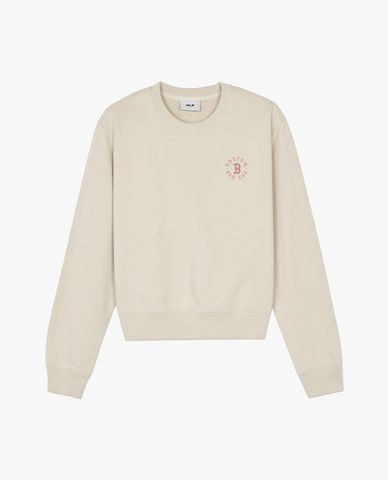 MLB - Áo sweatshirt nữ cổ tròn tay dài Basic Small Logo