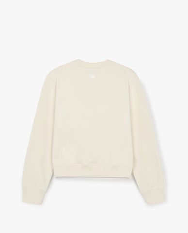 MLB - Áo sweatshirt nữ cổ tròn phom croptop Basic Small Logo