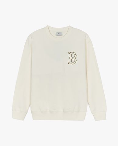 MLB - Áo sweatshirt unisex cổ tròn tay dài Basic Mega Logo Over Fit