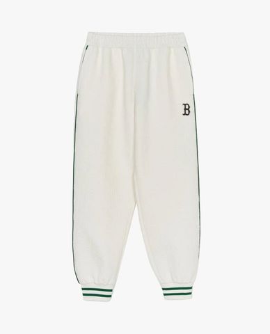 MLB - Quần jogger unisex lưng thun Jacquard Monogram