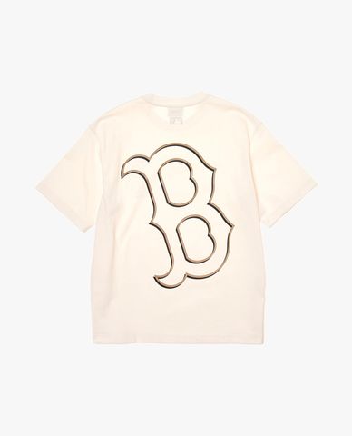 MLB - Áo thun unisex cổ tròn tay ngắn Basic Mega Logo
