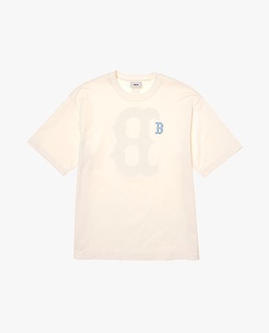 MLB - Áo thun unisex cổ tròn tay ngắn Denim Like Big-Lux Monogram