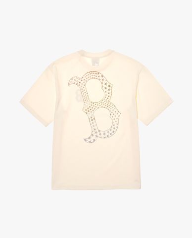 MLB - Áo thun unisex cổ tròn tay ngắn Star Big-Lux