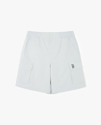 MLB - Quần short unisex ống rộng lưng thun Basic Gopcore Cotton