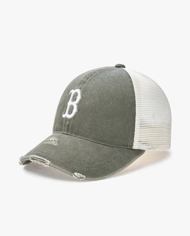 MLB - Nón bóng chày unisex Basic Washed Mesh