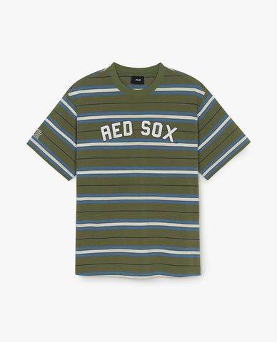 MLB - Áo thun unisex Varsity Stripe Overfit