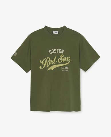 MLB - Áo thun unisex Varsity Vintage Graphic Overfit
