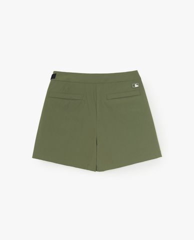MLB - Quần short nữ giả váy phối dây rút Basic Gofcore