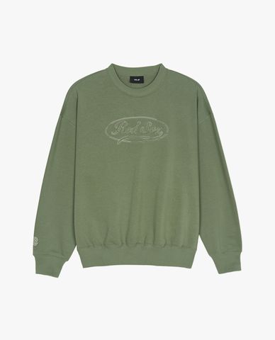 MLB - Áo sweatshirt unisex Varsity Vintage Cursive Graphic