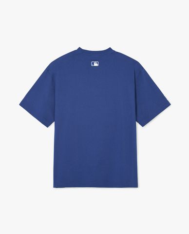 MLB - Áo thun unisex cổ tròn tay ngắn Varsity Overfit