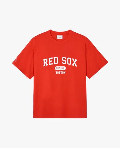 MLB - Áo thun unisex cổ tròn tay ngắn Varsity Overfit