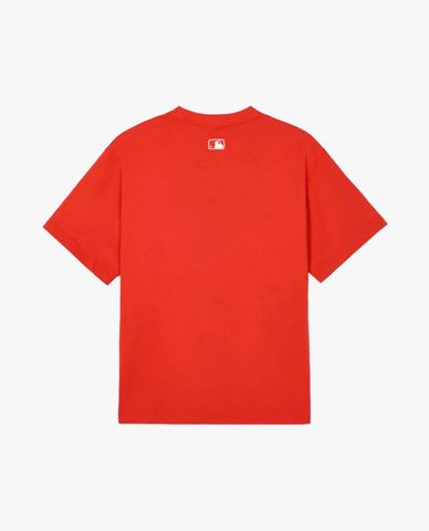 MLB - Áo thun unisex cổ tròn tay ngắn Varsity Overfit