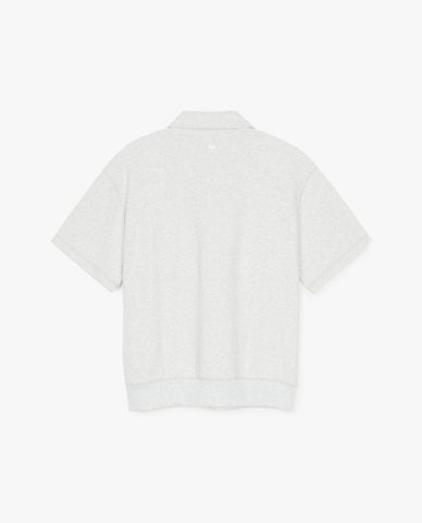 MLB - Áo sweatshirt unisex cổ bẻ tay ngắn Basic Small Logo