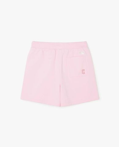 MLB - Quần shorts nữ ống rộng lưng thun Varsity