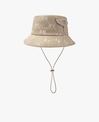 MLB - Nón bucket unisex Diamond Monogram Sporty Safari