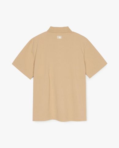 MLB - Áo polo unisex tay ngắn Basic Coopers Logo Overfit