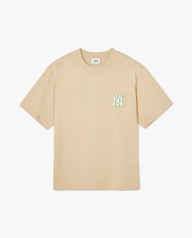 MLB - Áo thun unisex cổ tròn tay ngắn Mono Overfit