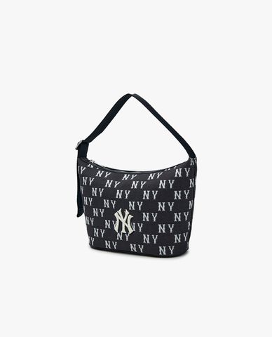 MLB - Túi đeo vai nữ Classic Mono Jacquard