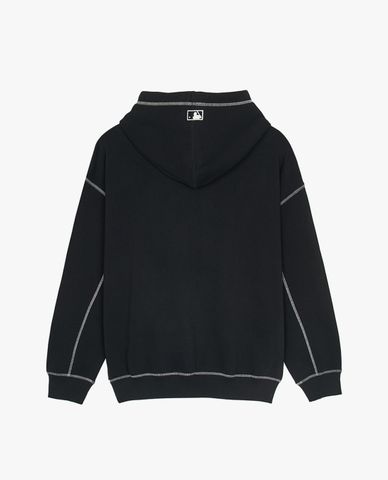 MLB - Áo hoodie unisex tay dài phối mũ Basic Coopers Logo Overfit