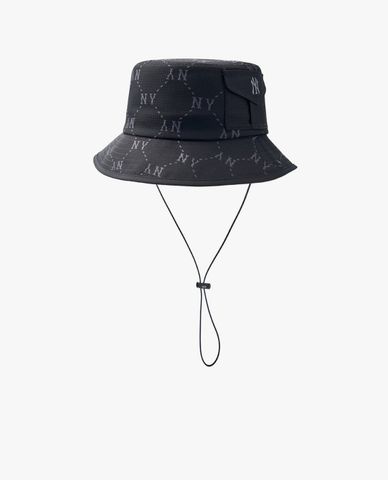 MLB - Nón bucket unisex Diamond Monogram Sporty Safari
