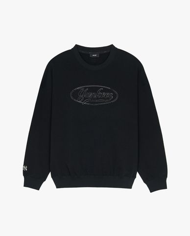 MLB - Áo sweatshirt unisex Varsity Vintage Cursive Graphic