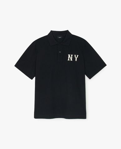 MLB - Áo polo nam tay ngắn Basic Coopers Logo Overfit