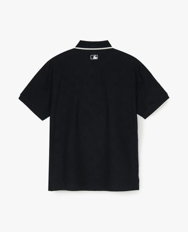 MLB - Áo polo unisex tay ngắn Dia Monogram Jacquard Color