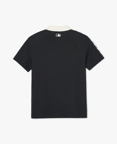 MLB - Áo polo unisex cổ bẻ tay ngắn Monogram Part Pattern Collar