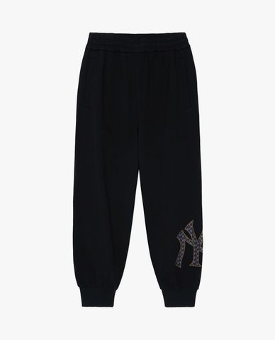 MLB - Quần jogger unisex lưng thun Monogram