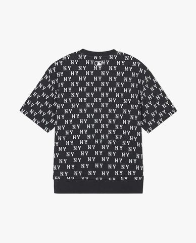 MLB - Áo thun unisex cổ tròn tay ngắn Monogram Series