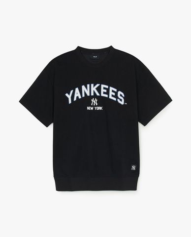 MLB - Áo thun unisex cổ tròn tay ngắn Varsity Lettering