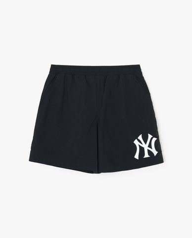 MLB - Quần short ngắn nữ lưng thun Basic Mega Logo