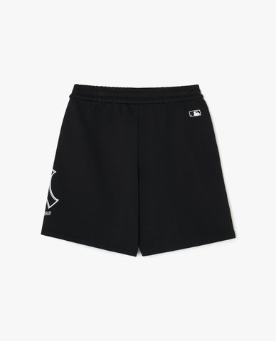 MLB - Quần shorts unisex ống rộng lưng thun Basic Megalogo