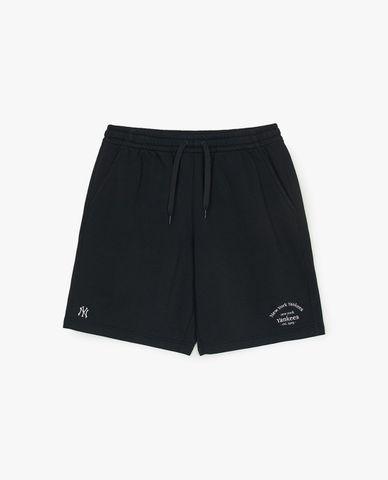 MLB - Quần short unisex ống rộng Basic Lettering Logo