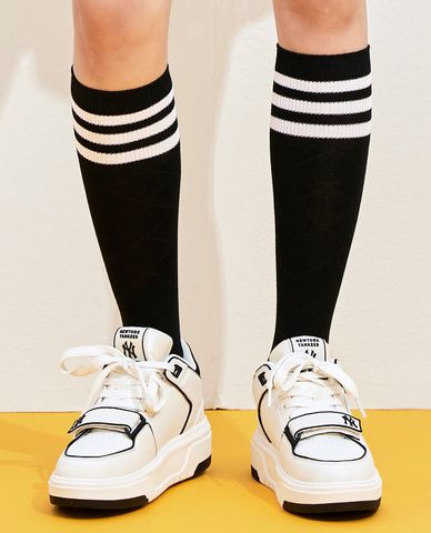 MLB - Giày sneakers unisex cổ thấp Chunky Liner Mid Basic