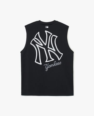 MLB - Áo ba lỗ unisex cổ tròn Basic Mega Logo Cool Tech