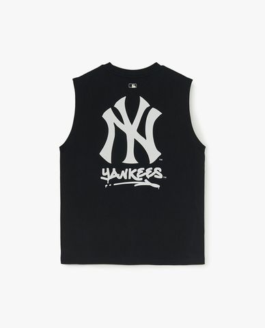 MLB - Áo ba lỗ unisex cổ tròn Basic Megalogonashi